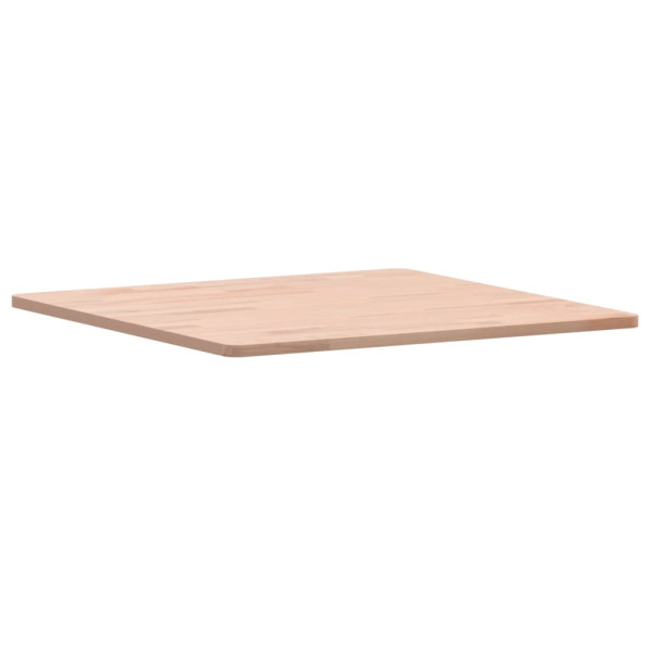 Tablero de mesa cuadrado de madera maciza de haya 60x60x1.5 cm M 3