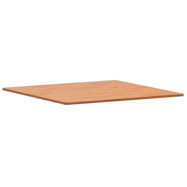 Tablero de mesa cuadrado de madera maciza de haya 90x90x1.5 cm M 4
