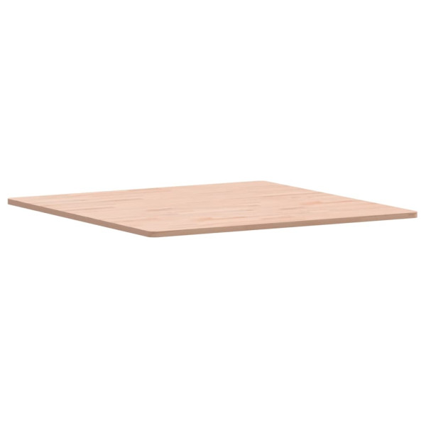 Tablero de mesa cuadrado de madera maciza de haya 80x80x1.5 cm M 3