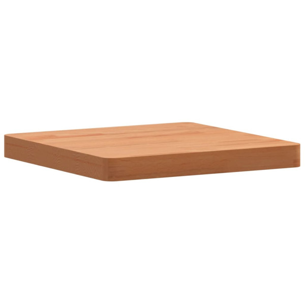 Tablero de mesa cuadrado de madera maciza de haya 40x40x4 cm M 4