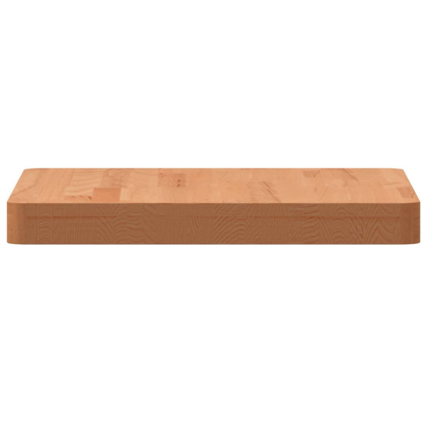 Tablero de mesa cuadrado de madera maciza de haya 40x40x4 cm M 5