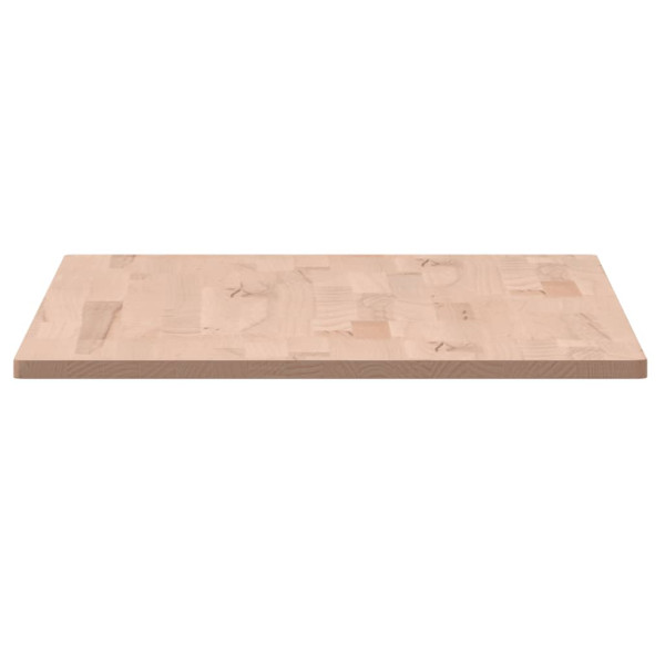 Encimera de baño madera maciza de haya 80x40x1.5 cm M 5