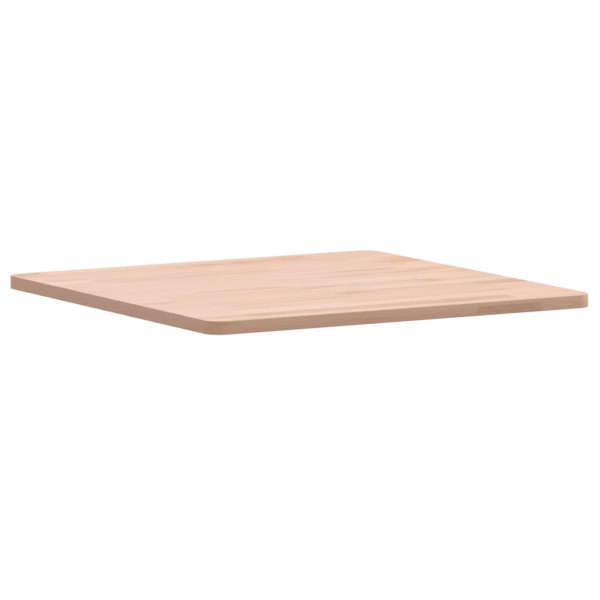 Tablero de mesa cuadrado de madera maciza de haya 50x50x1.5 cm M 3