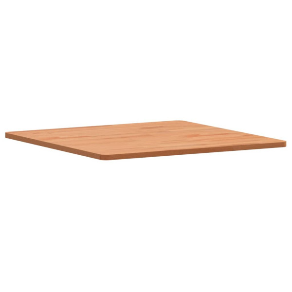 Tablero de mesa cuadrado de madera maciza de haya 60x60x1.5 cm M 4