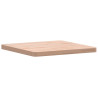 Tablero de mesa cuadrado de madera maciza de haya 40x40x2.5 cm 3