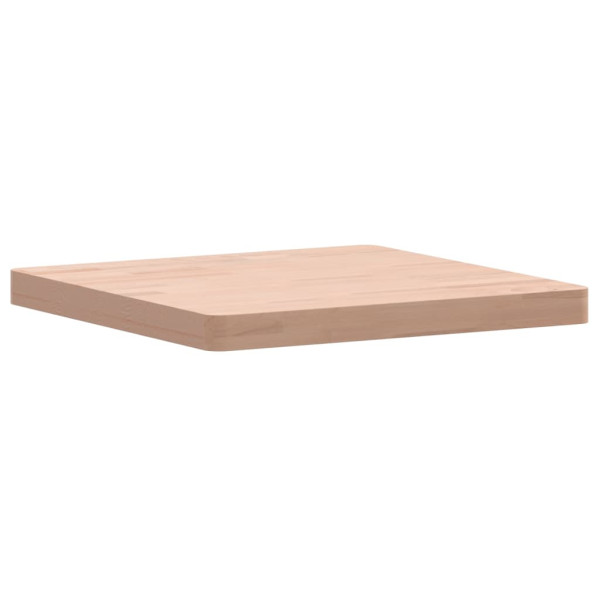 Tablero de mesa cuadrado de madera maciza de haya 50x50x4 cm M 3