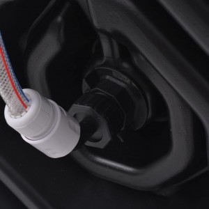 Chuveiro solar 20 L alumínio PEAD H