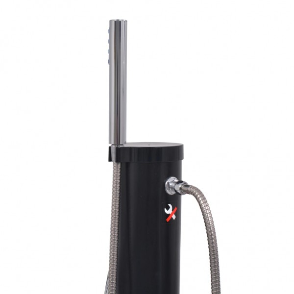 Chuveiro solar 8 L PVC aço M 5