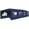 Tenda de jardim 3x12 m azul 1