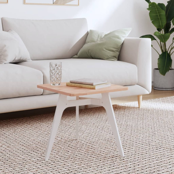 Tablero de mesa cuadrado de madera maciza de haya 40x40x1.5 cm D