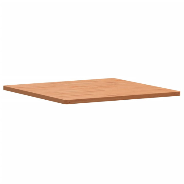 Tablero de mesa cuadrado de madera maciza de haya 80x80x2.5 cm M 4