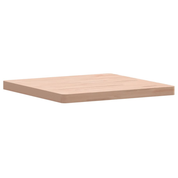 Tablero de mesa cuadrado de madera maciza de haya 60x60x4 cm M 3