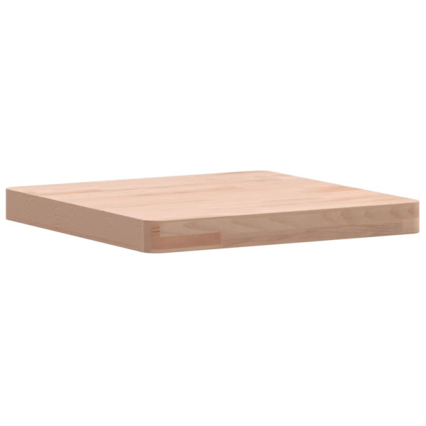 Tablero de mesa cuadrado de madera maciza de haya 40x40x4 cm M 3