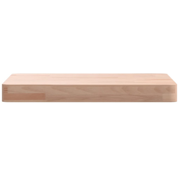 Tablero de mesa cuadrado de madera maciza de haya 40x40x4 cm M 4