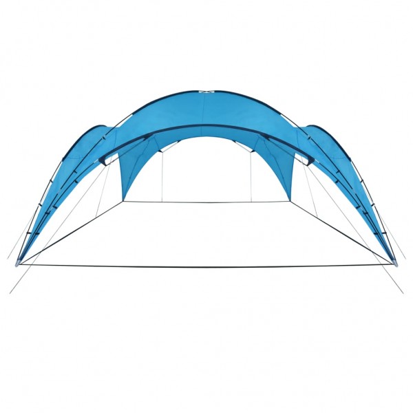 Carpa de fiesta arco azul claro 450x450x265 cm D