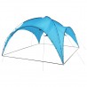 Tenda para festas arqueada 450x450x265 cm azul claro 2