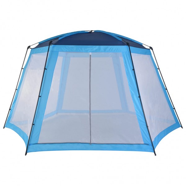 Carpa para piscina de tela azul 500x433x250 cm D