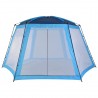 Carpa para piscina de tela azul 500x433x250 cm 1
