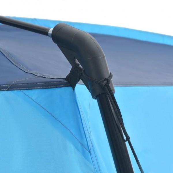 Tenda para piscina 500x433x250 cm tecido azul M 4