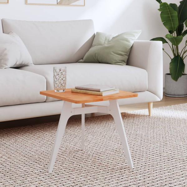 Tablero de mesa cuadrado de madera maciza de haya 40x40x1.5 cm D