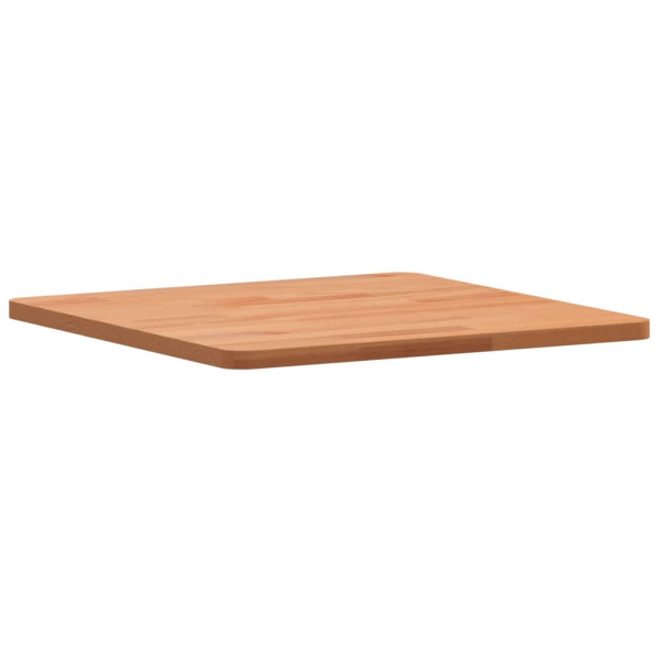 Tablero de mesa cuadrado de madera maciza de haya 40x40x1.5 cm M 4