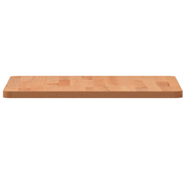 Tablero de mesa cuadrado de madera maciza de haya 40x40x1.5 cm M 5