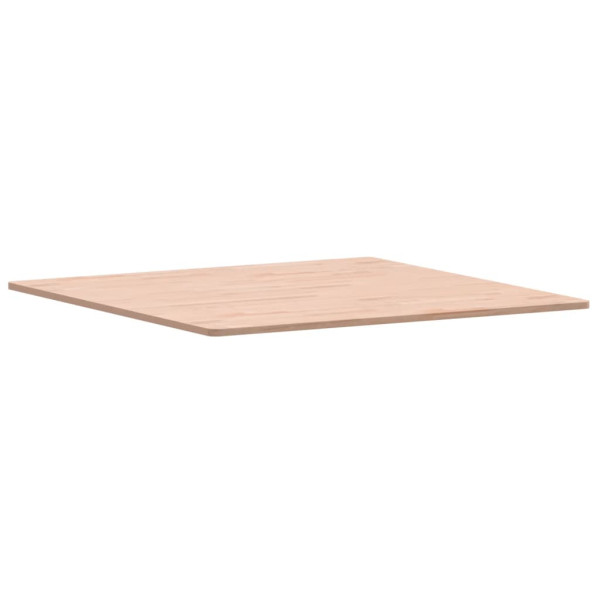Tablero de mesa cuadrado de madera maciza de haya 90x90x1.5 cm M 3