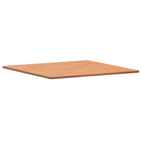 Tablero de mesa cuadrado de madera maciza de haya 80x80x1.5 cm M 4