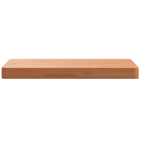 Tablero de mesa cuadrado de madera maciza de haya 50x50x4 cm M 3