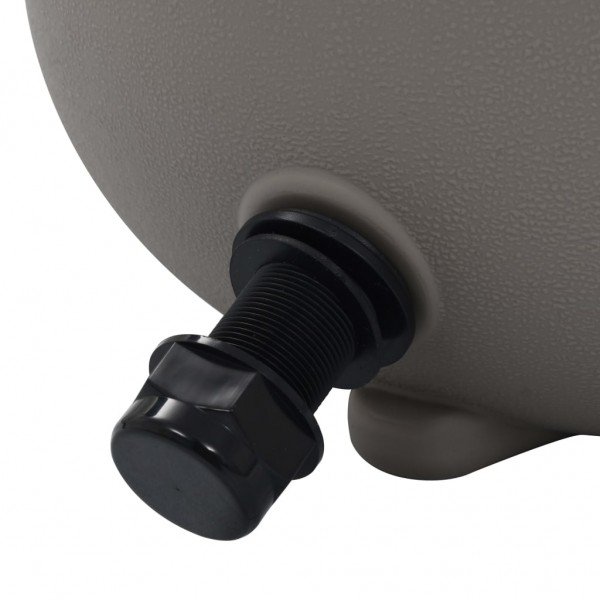 Filtro de areia p/ piscina válvula de 4 posições cinzento 350mm M 5