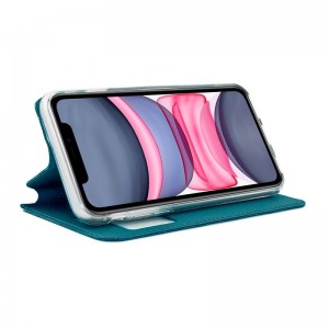 Funda COOL Flip Cover para iPhone 11 Liso Celeste H