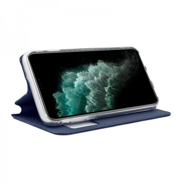 Funda COOL Flip Cover para iPhone 11 Pro Max Liso Azul M 2