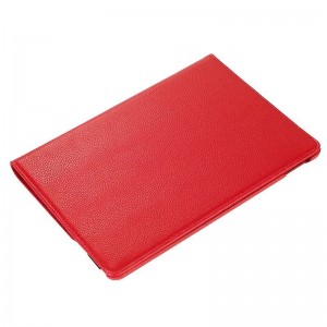 Funda COOL para iPad (2019 / 2020 / 2021) 10,2 pulg Giratoria Polipiel Rojo H