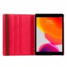 Funda COOL para iPad (2019 / 2020 / 2021) 10,2 pulg Giratoria Polipiel Rojo 3