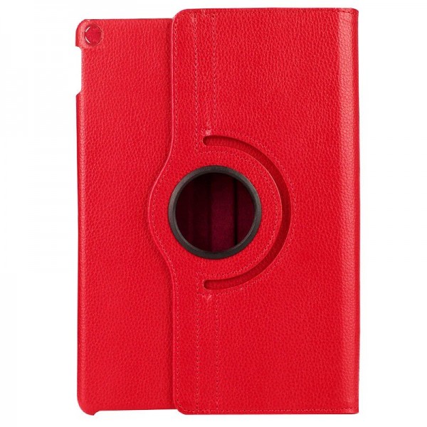 Funda COOL para iPad (2019 / 2020 / 2021) 10,2 pulg Giratoria Polipiel Rojo M 4