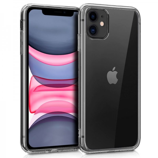 Funda COOL Silicona para iPhone 11 (Transparente) D
