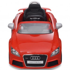 Coche de juguete rojo con mando. modelo Audi TT RS H