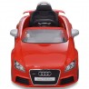 Coche de juguete rojo con mando. modelo Audi TT RS 2