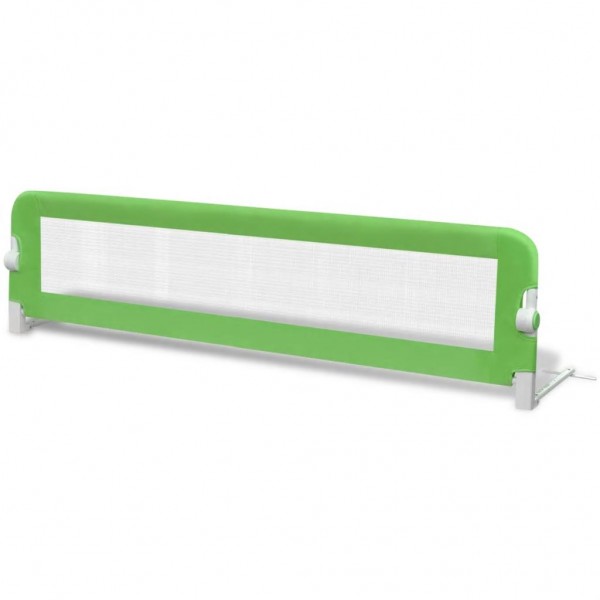 Barandilla de seguridad cama de niño 150x42 cm verde M 2
