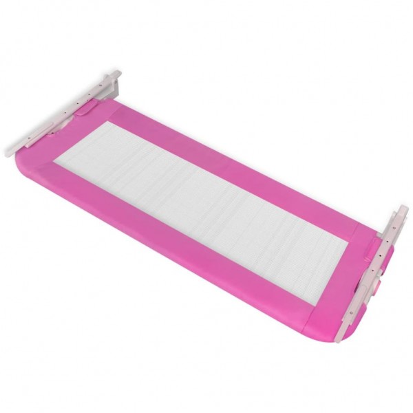 Barandilla de seguridad cama de niño 102x42 cm rosa M 4