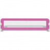 Toddler Barra de segurança para cama 150 x 42 cm rosa 3
