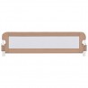 Barra segur. cama infantil 150x42cm poliéster cinza-acastanhado 3