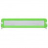 Barra de segurança p/ cama infantil 180x42cm poliéster verde 3