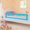 Barra de segurança p/ cama infantil 180x42cm poliéster azul 1