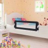 Barra de segurança p/ cama infantil 120x42cm poliéster cinzento 1