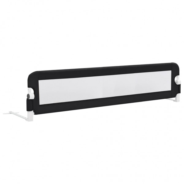 Barandilla de seguridad cama de niño poliéster gris 180x42cm M 2
