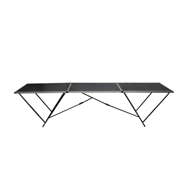 Mesa para empapelar plegable de MDF y aluminio 300x60x78 cm M 2