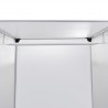vidaXl Armario modular 9 compartimentos blanco 37x115x150 cm 5