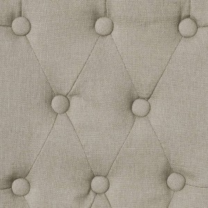 Sillas de comedor 4 unidades tela camel H