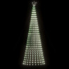 Árbol de Navidad cono de luz 688 LEDs blanco frío 300 cm 3